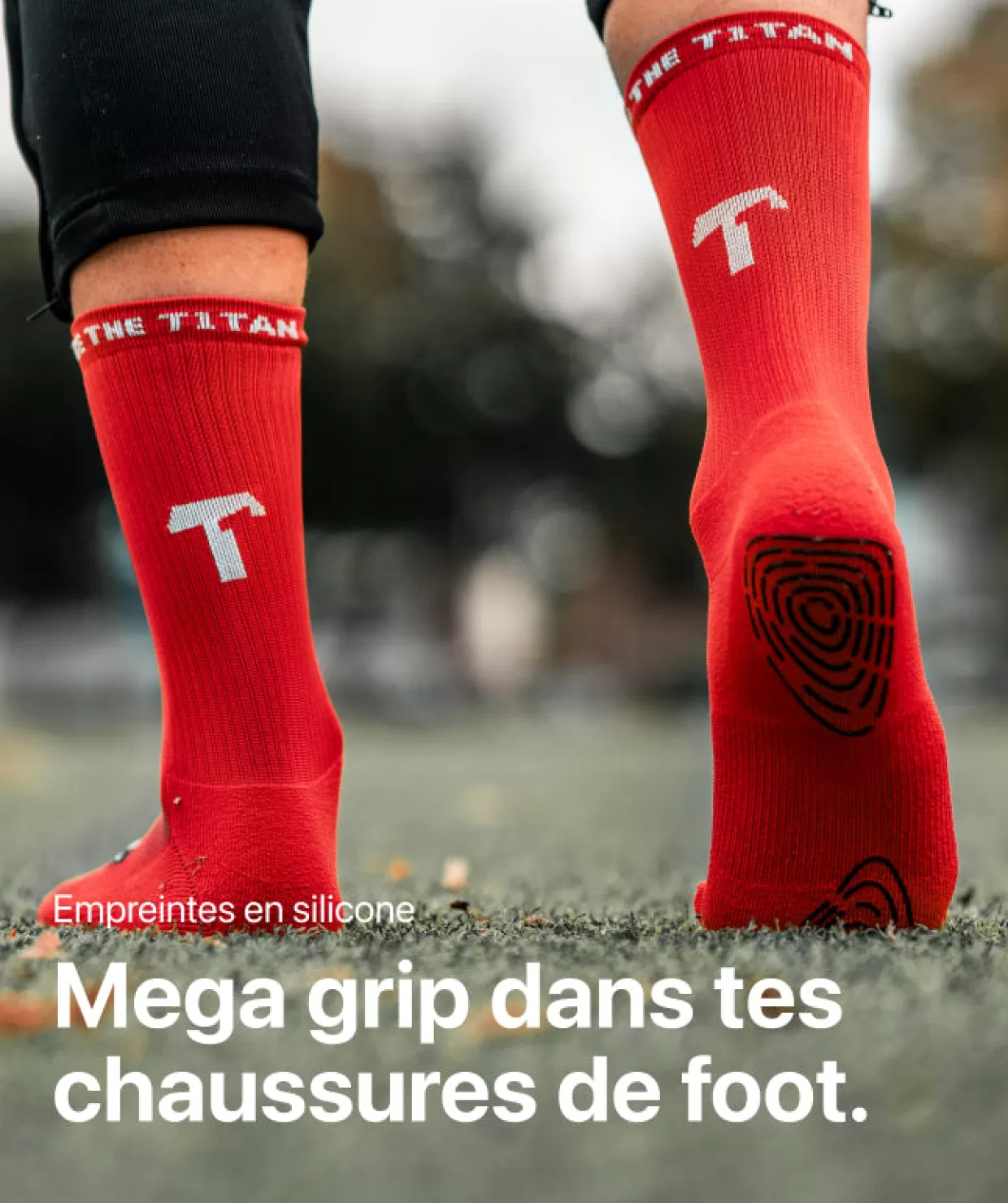 T1TAN Grip Socks - Rouge Store