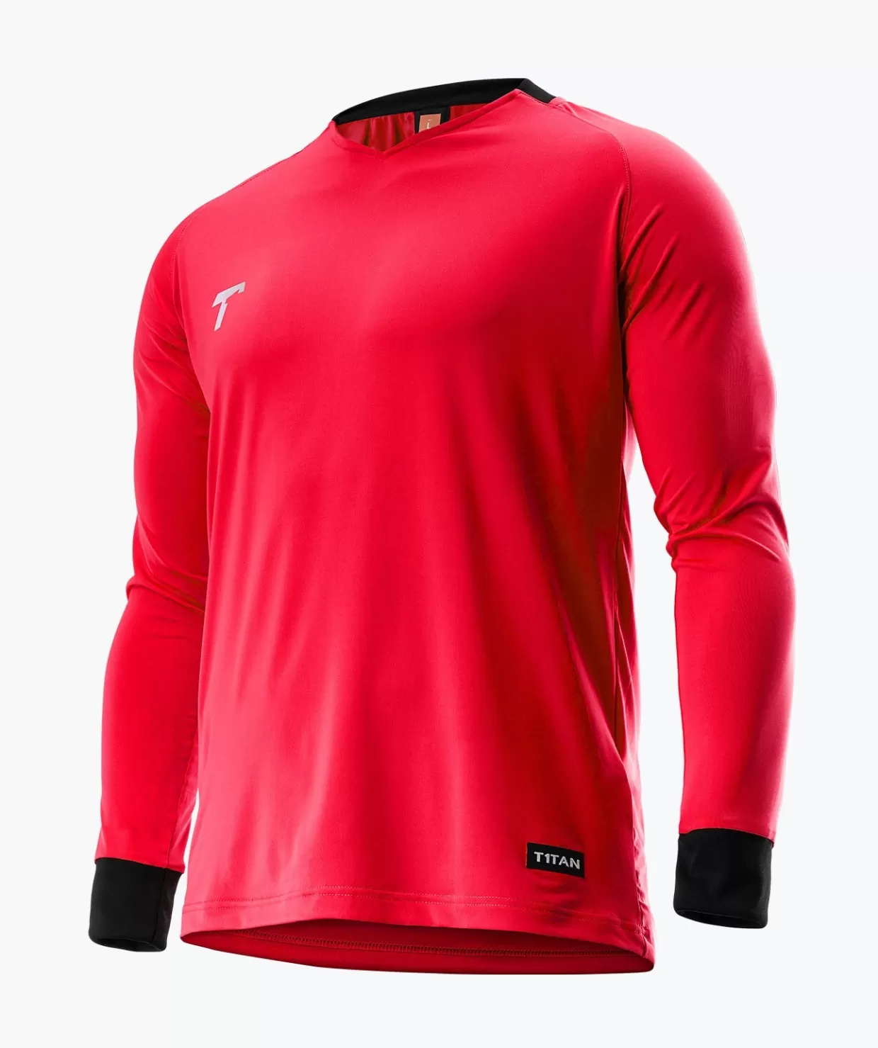 T1TAN Maillot Gardien coloris rouge Discount